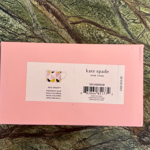 Kate Spade Pink Mug - Picture 3 of 4
